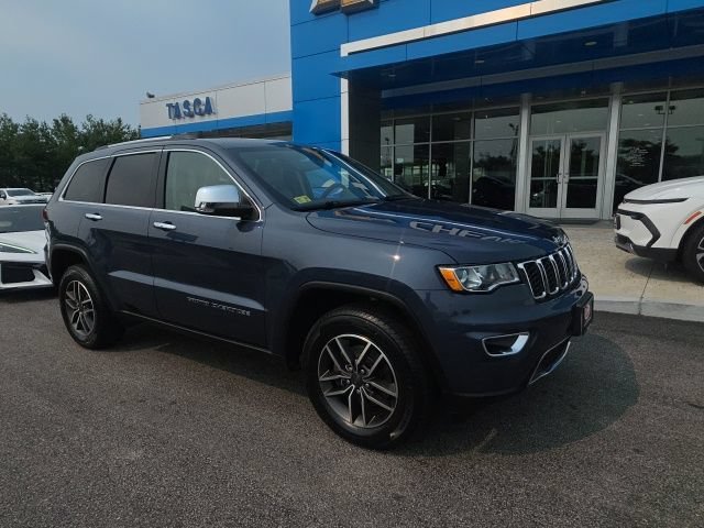 Used 2020 Slate Blue Pearlcoat Jeep Limited image 1