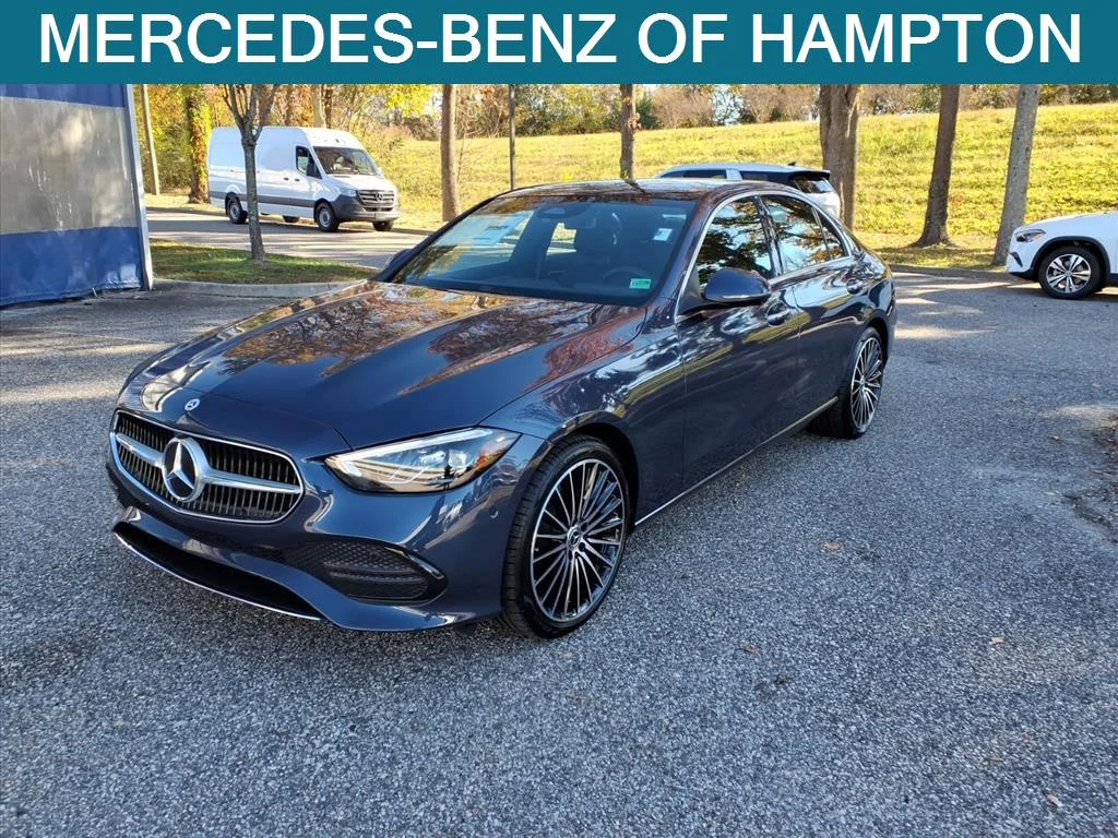 Certified Used 2026 Twilight Blue Metallic Mercedes-Benz C 300 image 1