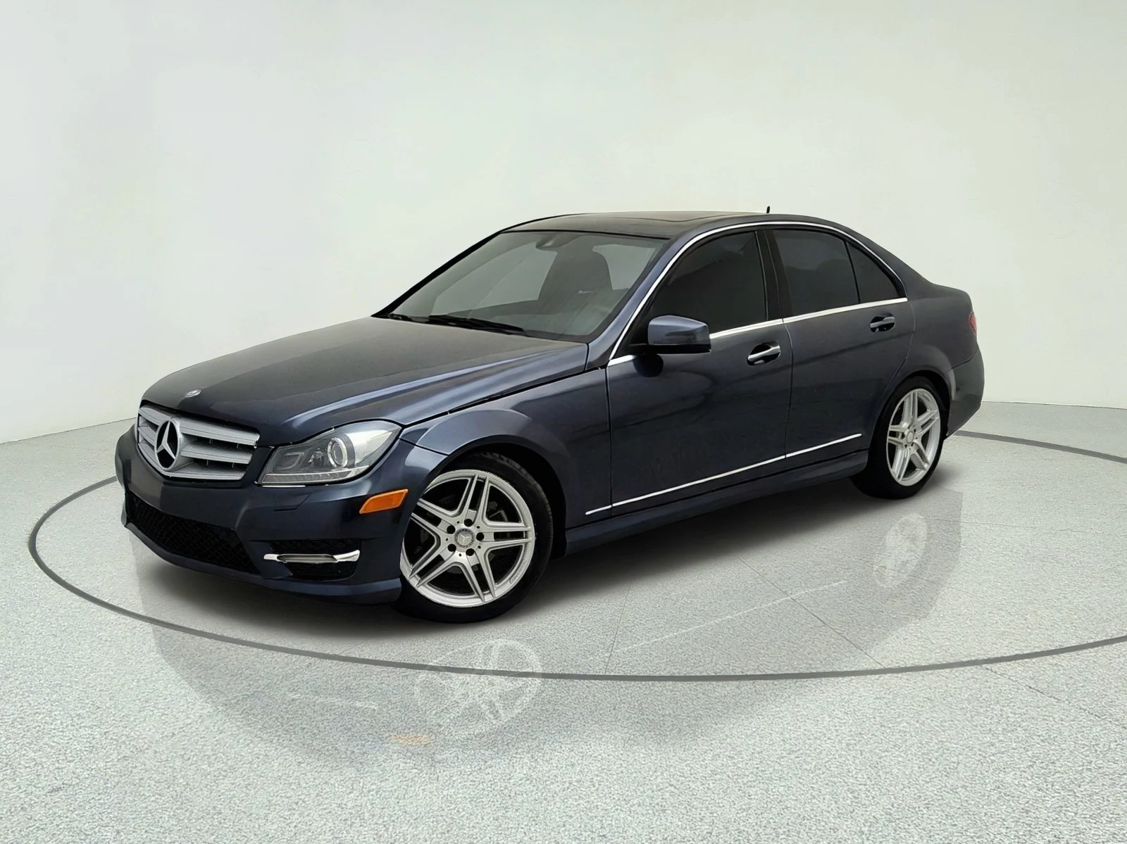Used 2013 Steel Grey Metallic Mercedes-Benz C 250 Sport image 1