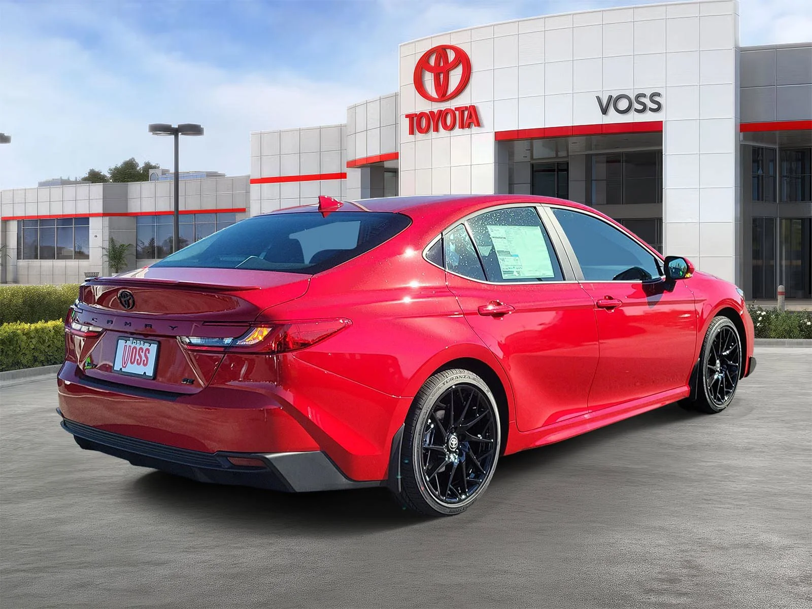 New 2026 Supersonic Red Toyota SE image 4