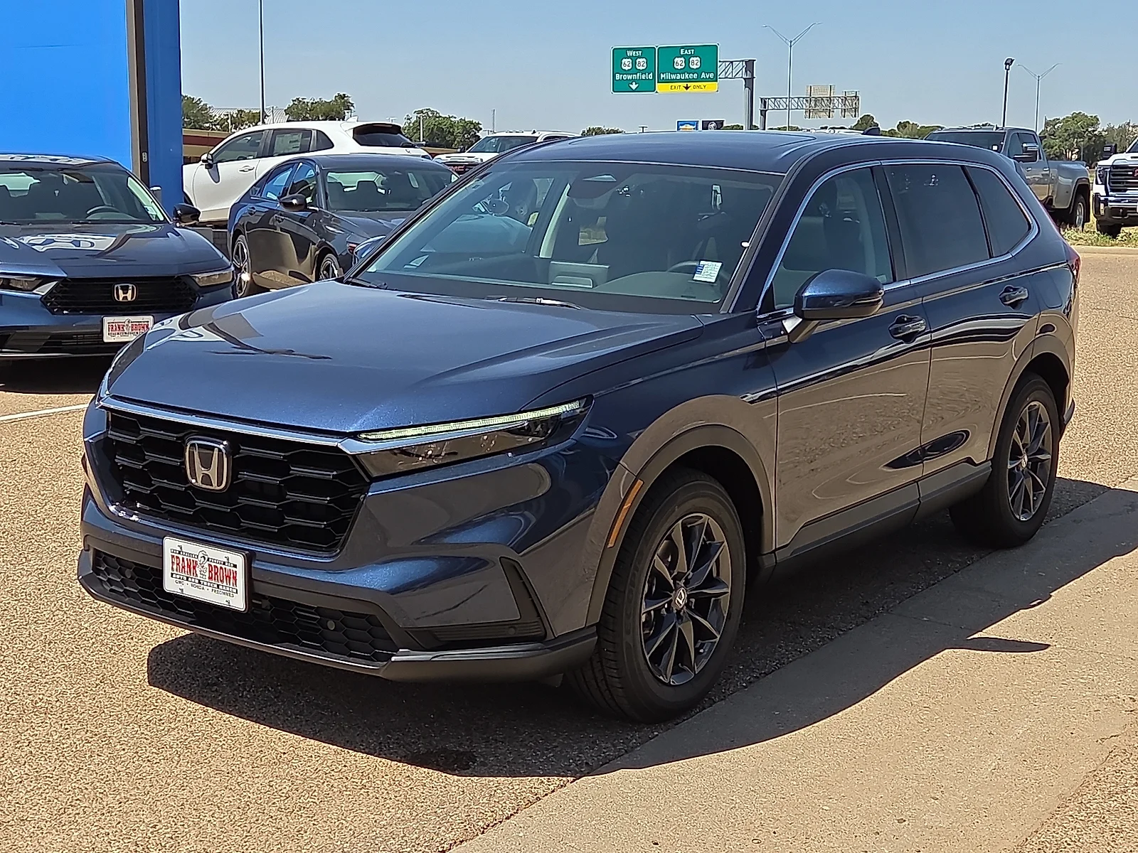 New 2026 Canyon River Blue Metallic Honda AWD EX-L image 1