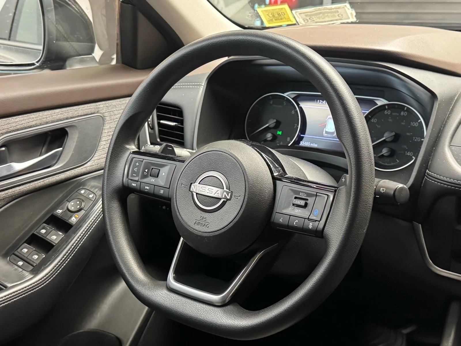Used 2023 Super Black (kh3) Nissan SV image 11