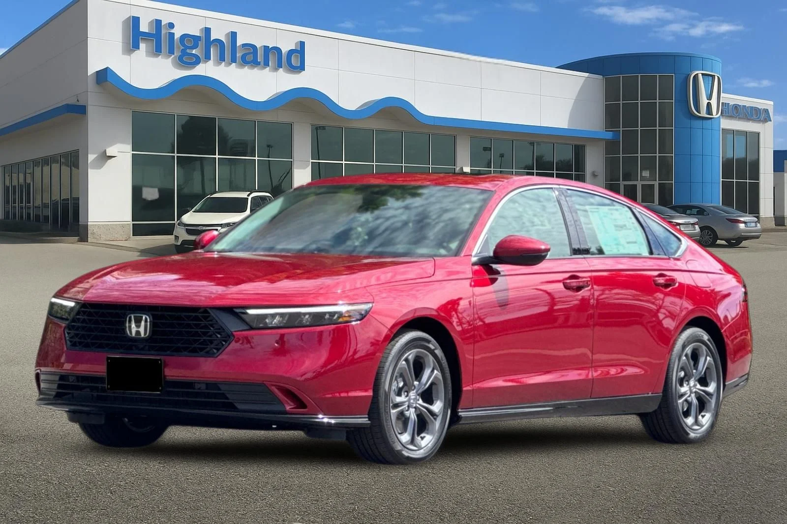New 2026 Red Honda EX-L image 1