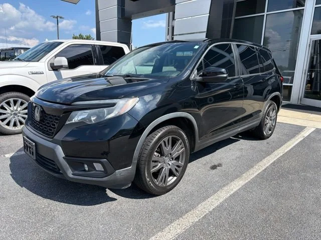 Used 2021 Black Honda AWD EX-L image 1