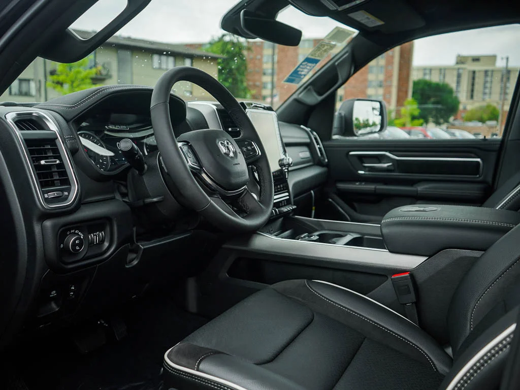 New 2026 Diamond Black Crystal Pearlcoat RAM LARAMIE image 16