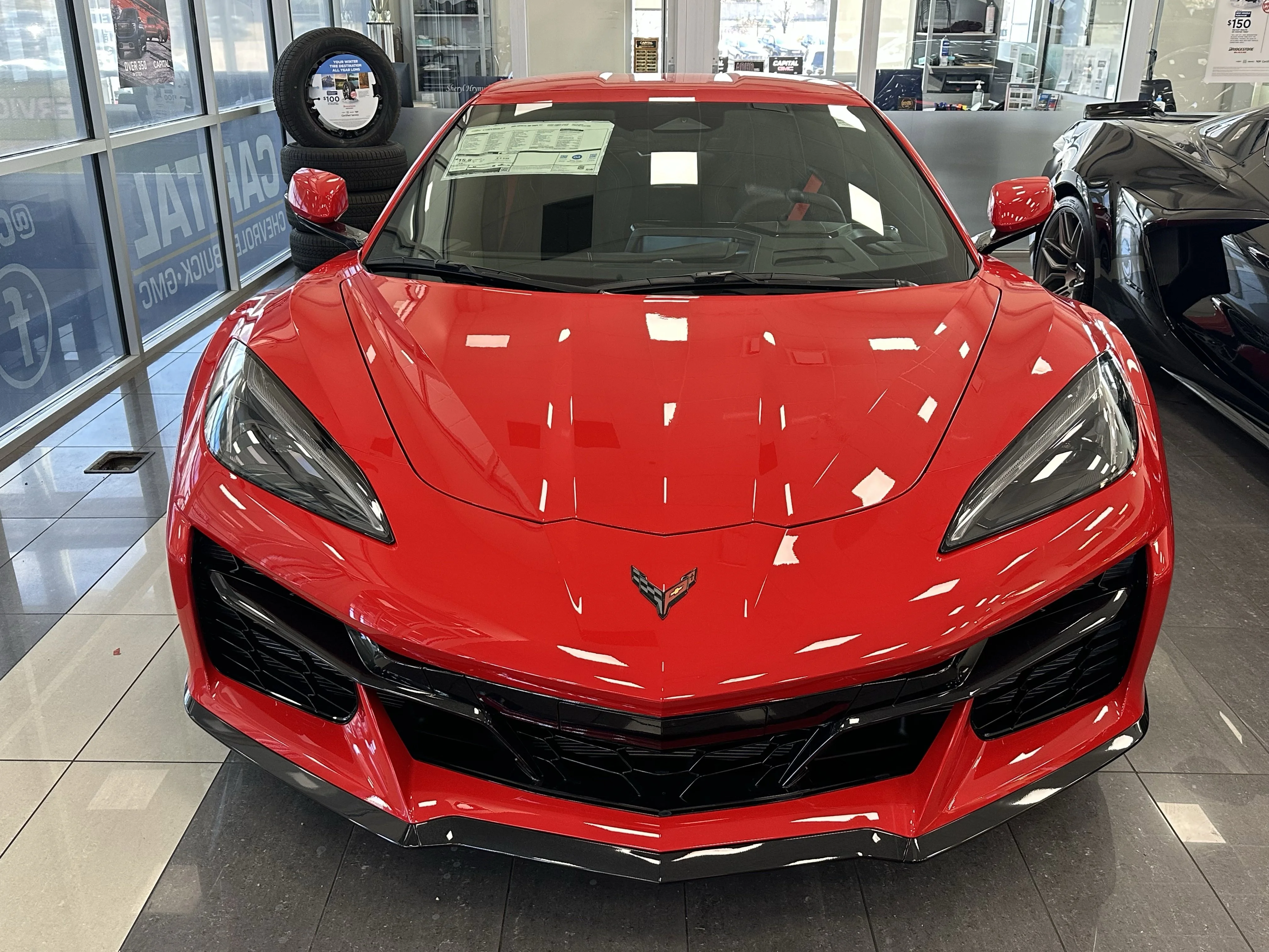 New 2026 Torch Red Chevrolet 1LZ Z06 image 2