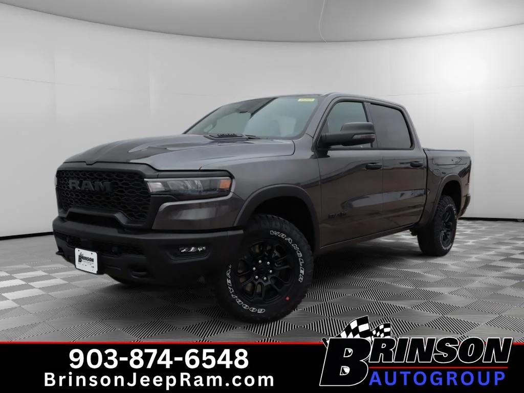 New 2026 Granite Crystal Metallic Clearcoat Ram Rebel image 1