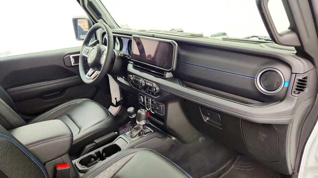 Used 2024 Bright White Clearcoat Jeep High Altitude 4x4 image 27