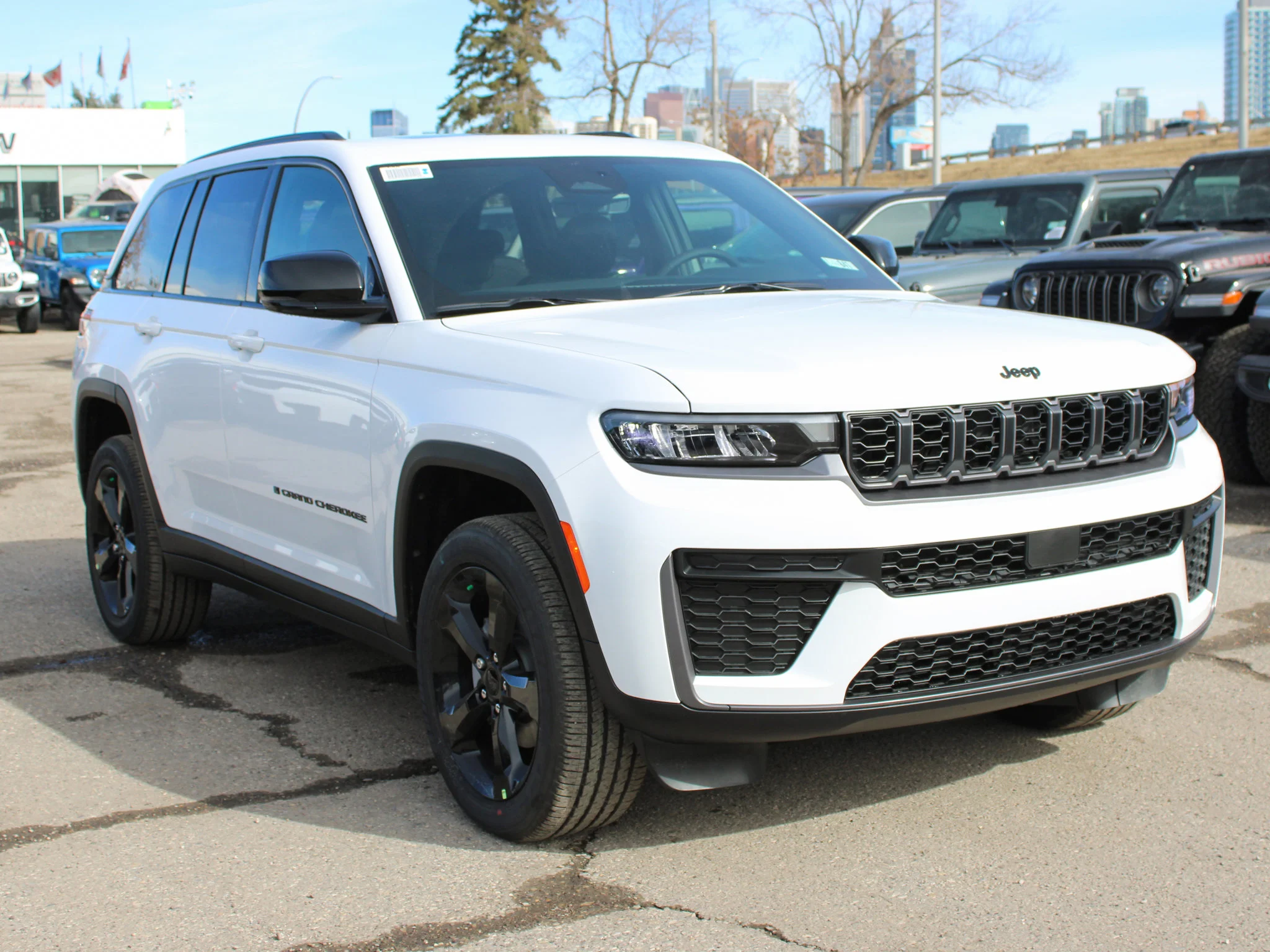 New 2026 White Jeep Altitude* 4x4, 2.0L Turbo image 6