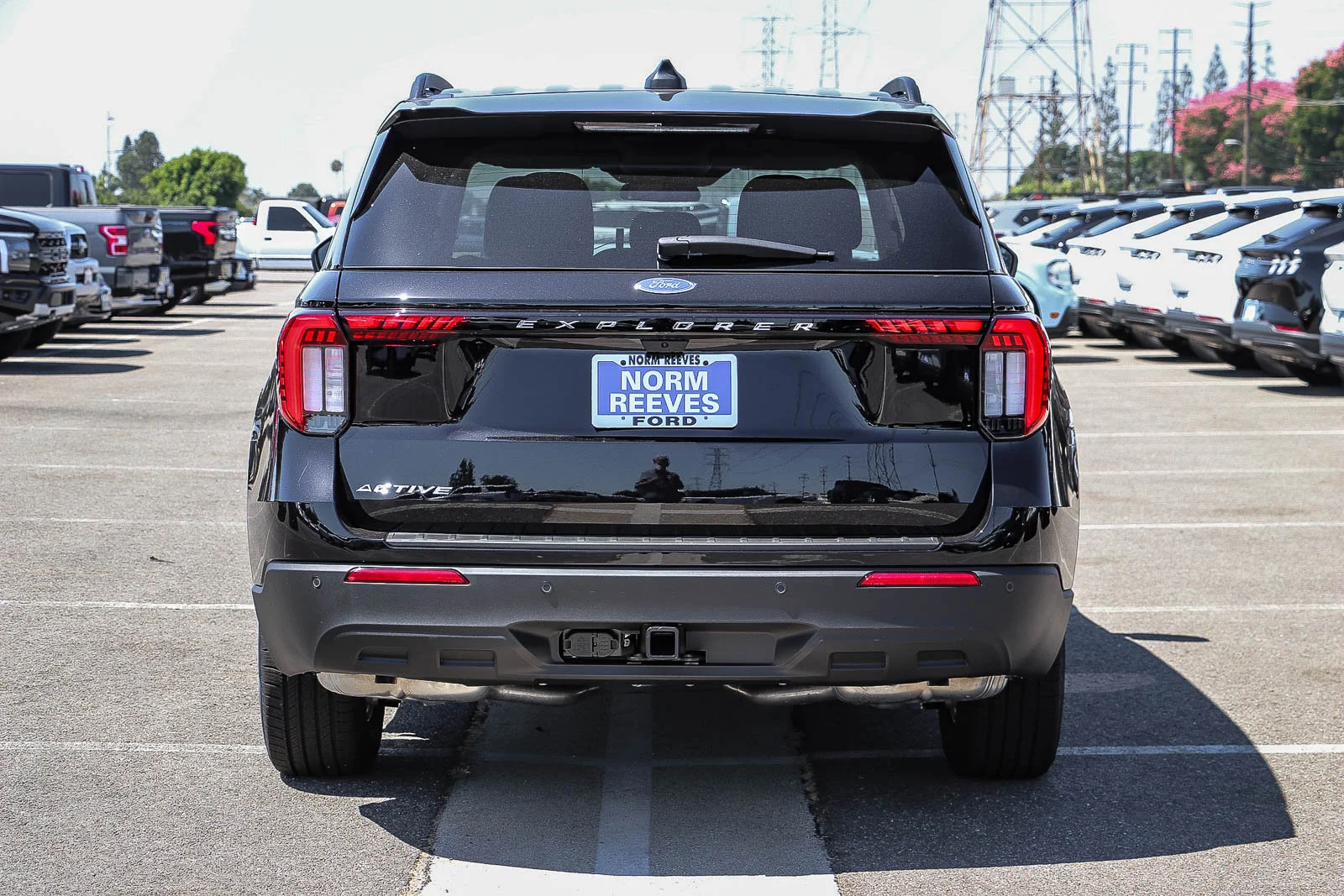 New 2026 Agate Black Metallic Ford Active image 7