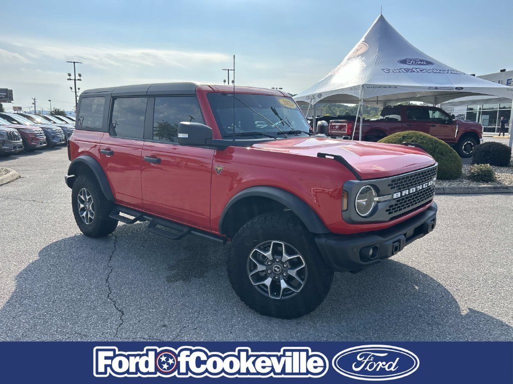 Certified Used 2023 Race Red Ford Badlands image 1