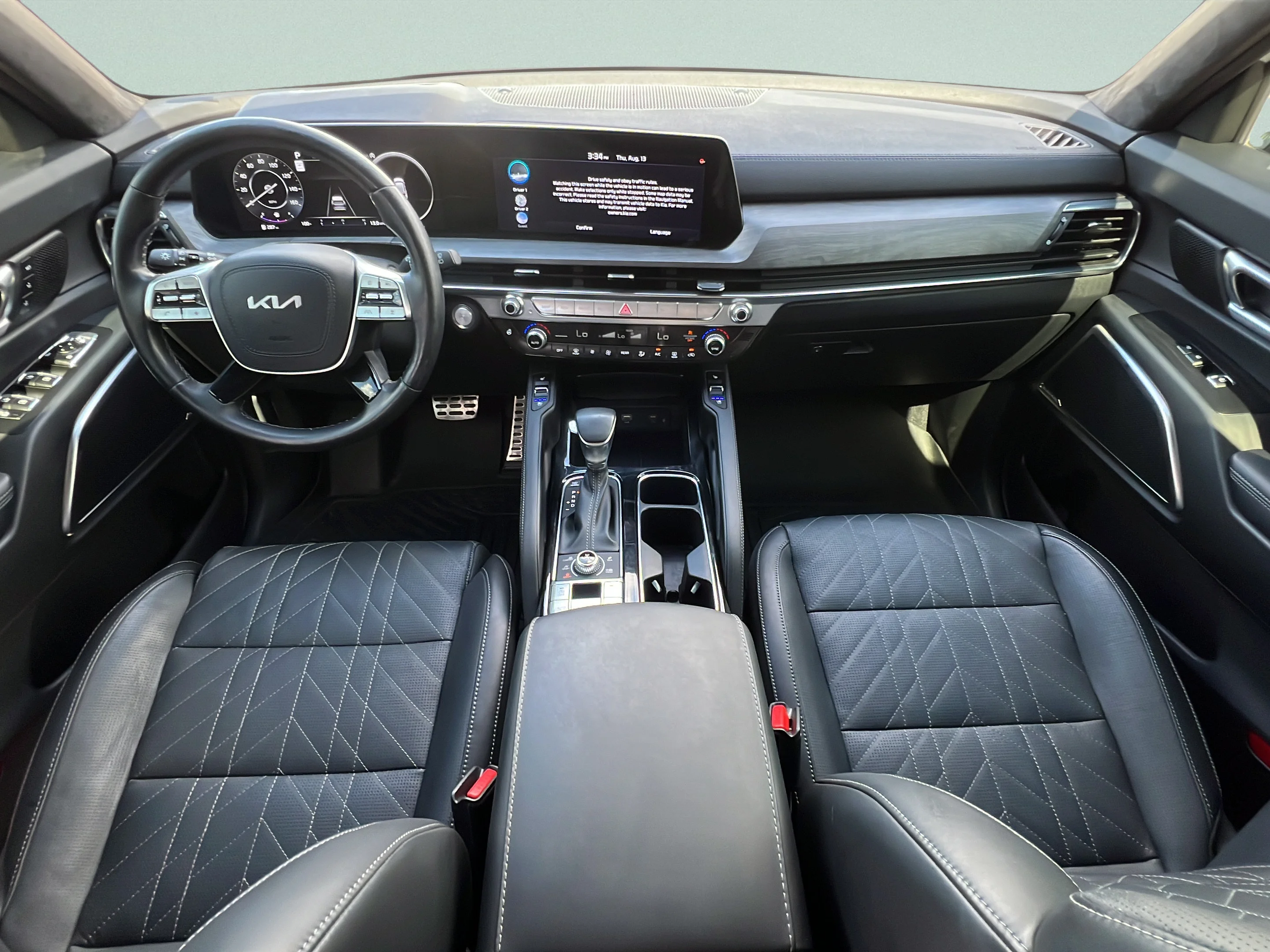 Used 2024 Glacial White Pearl Kia SX Prestige X-Line image 14