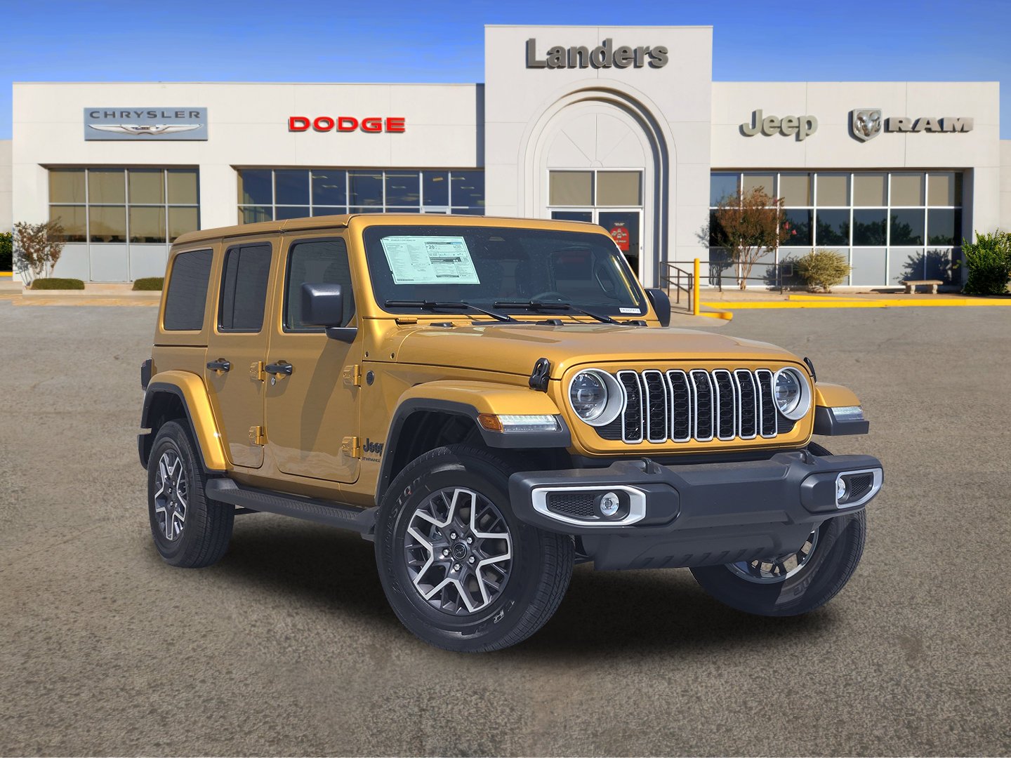 New 2026 Goldilocks Exterior Paint Jeep Sahara image 1