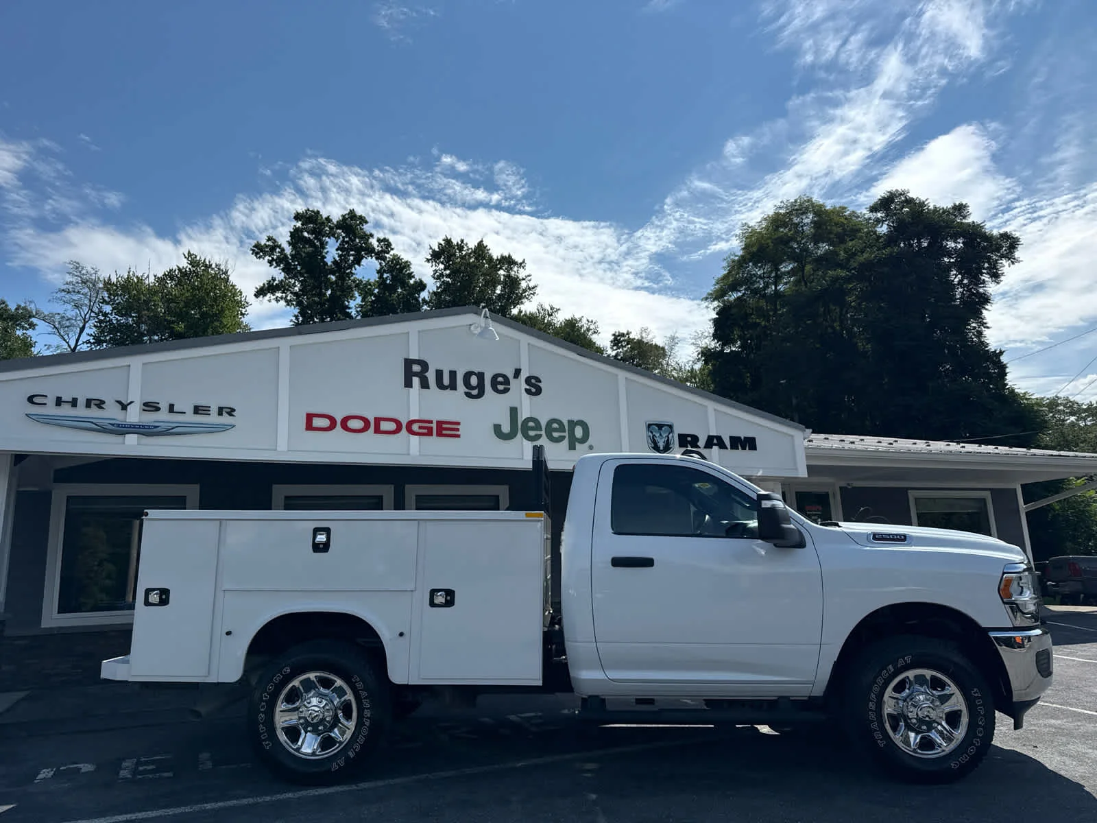 Used 2023 Bright White Clearcoat Ram Tradesman image 2