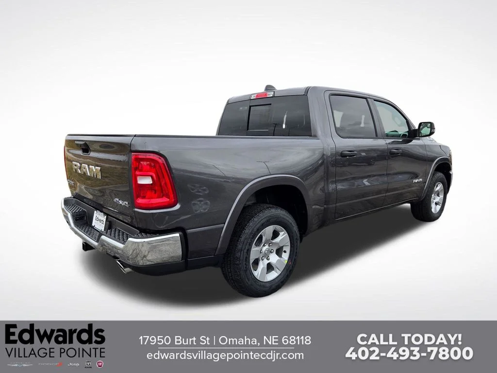 New 2026 Granite Crystal Metallic Clearcoat RAM Big Horn/Lone Star image 3