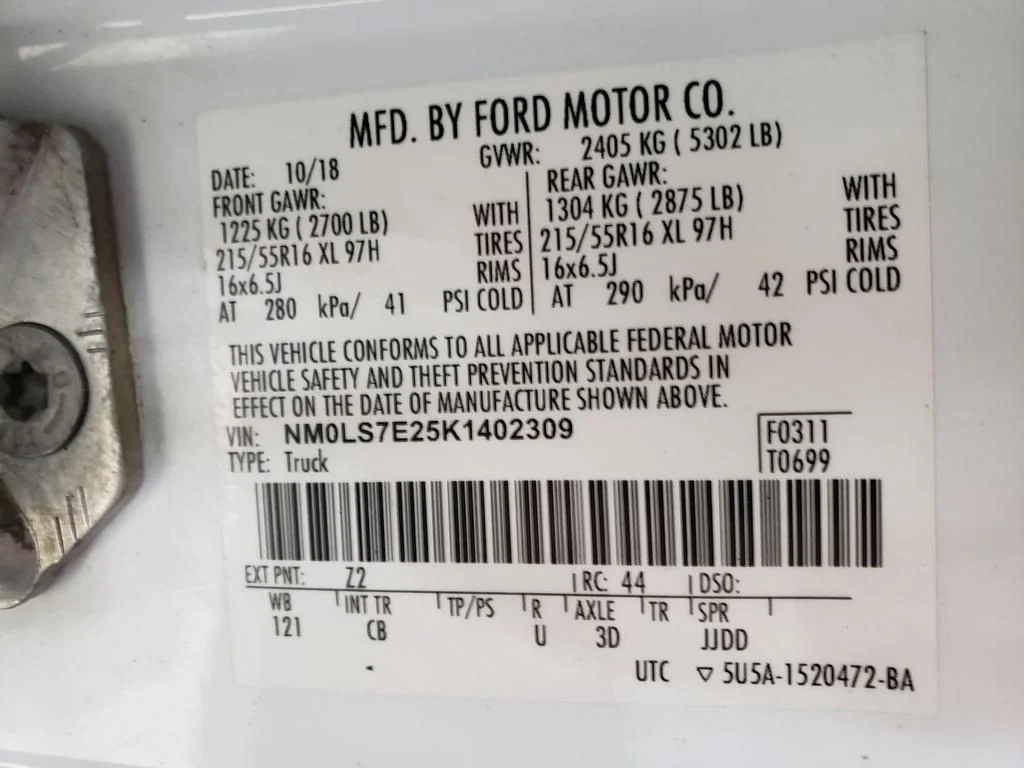 Used 2019 Frozen White Ford XL image 27