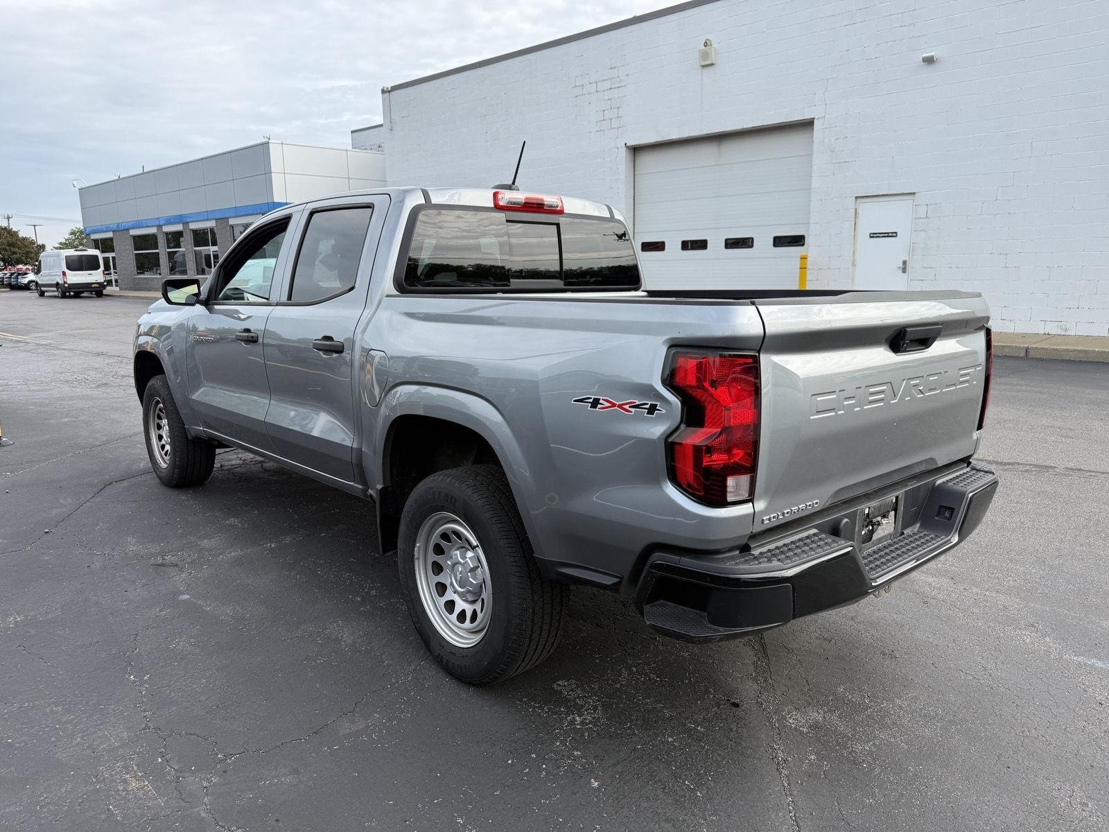 Used 2023 Sterling Gray Metallic Chevrolet 4WD Work Truck image 3