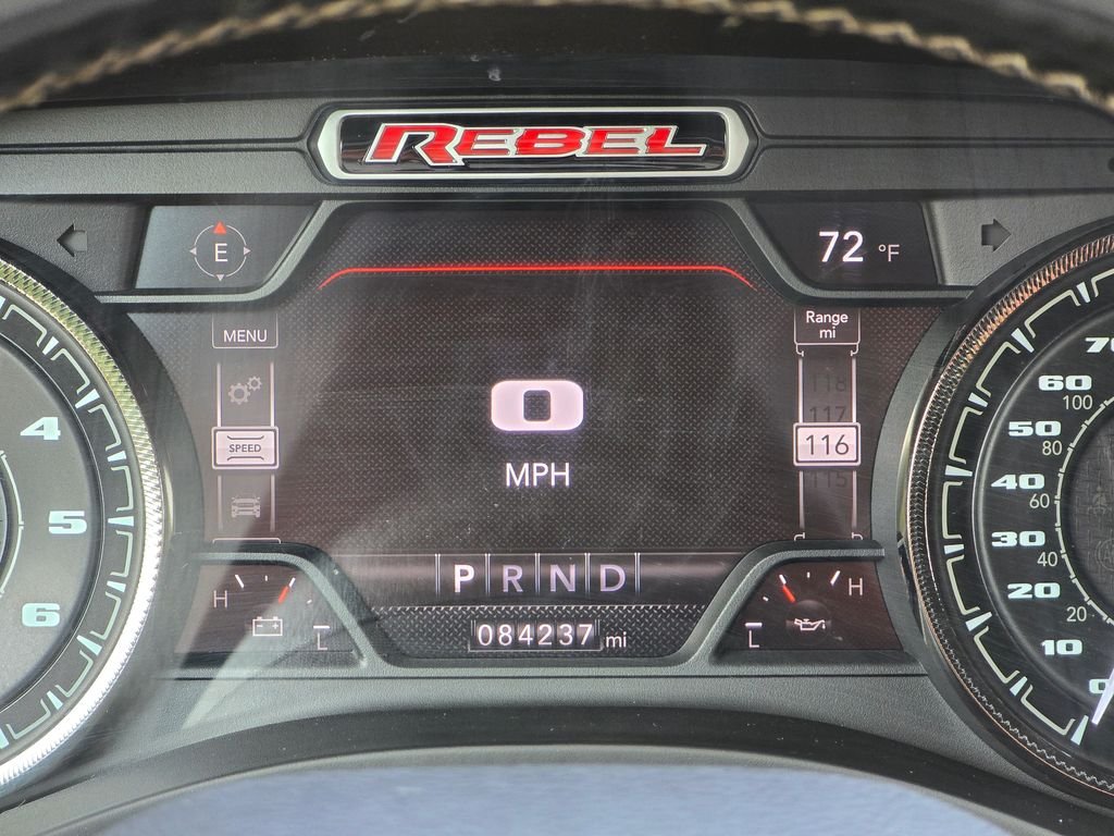 Used 2021 Bright White Clearcoat Ram Rebel image 31