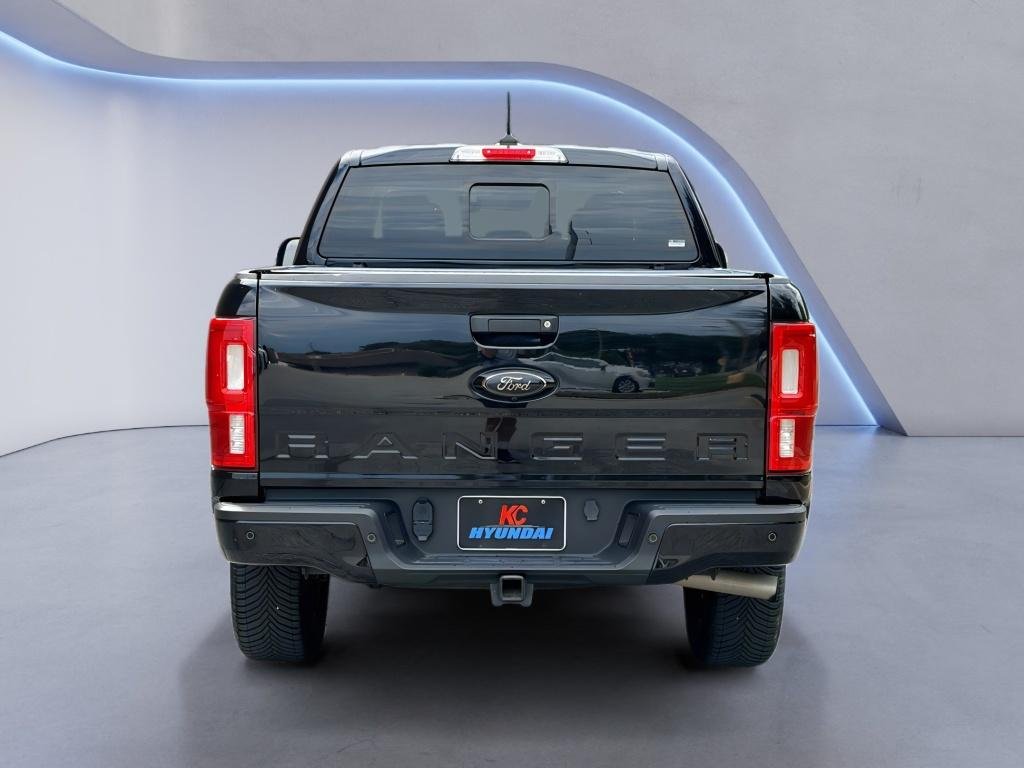 Used 2021 Shadow Black Ford LARIAT image 4