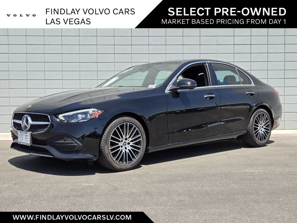 Used 2025 Black Mercedes-Benz C 300 image 1
