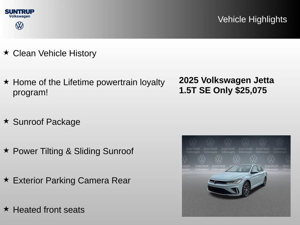 Used 2025 Gray Volkswagen 1.5T SE image 8