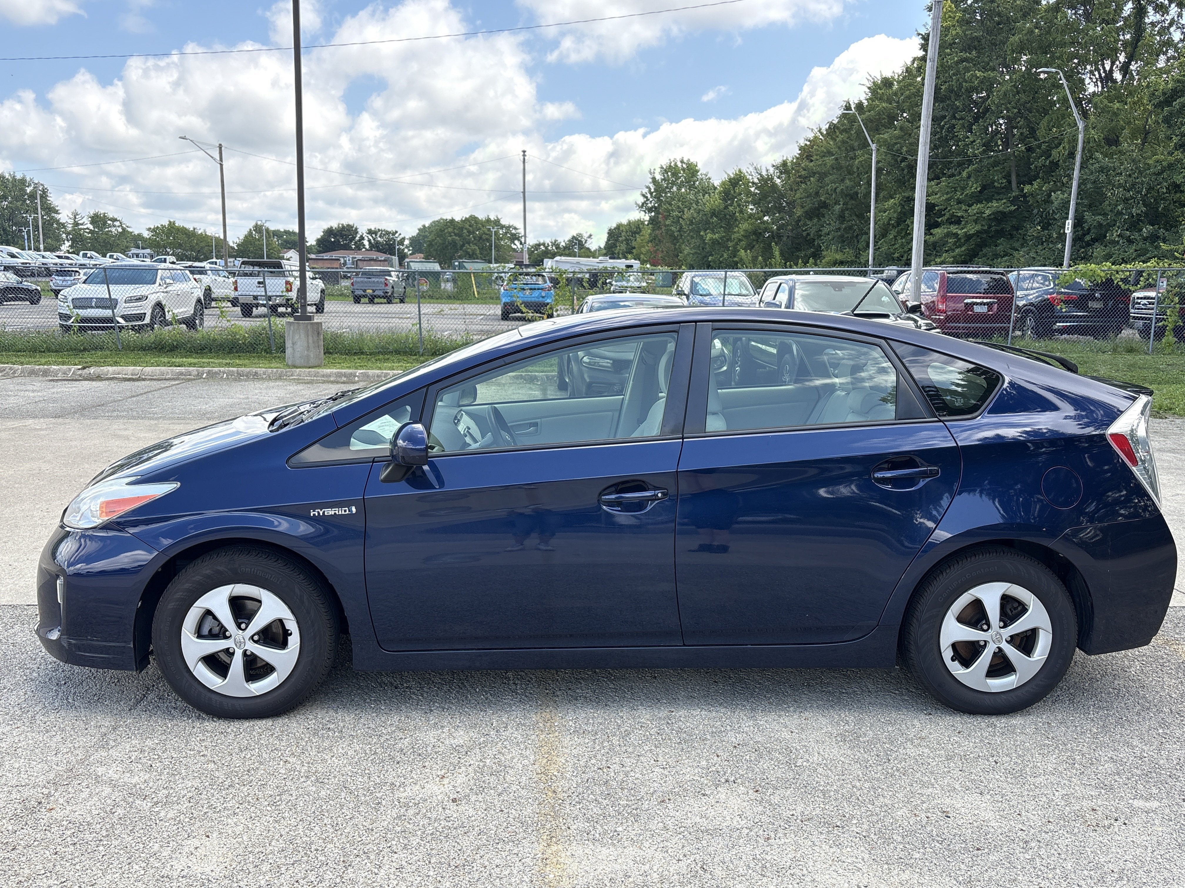 Nautical Blue Metallic 2012 Toyota Prius Hatchback Front-Wheel Drive