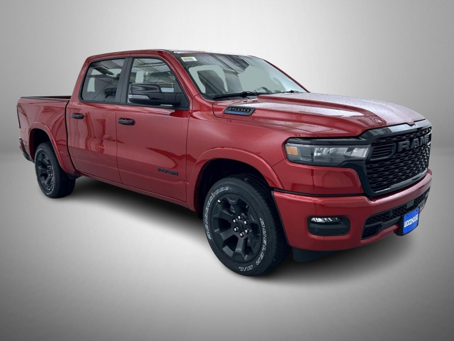 New 2026 Molten Red Pearl-Coat Exterior Paint RAM Big Horn/Lone Star image 3