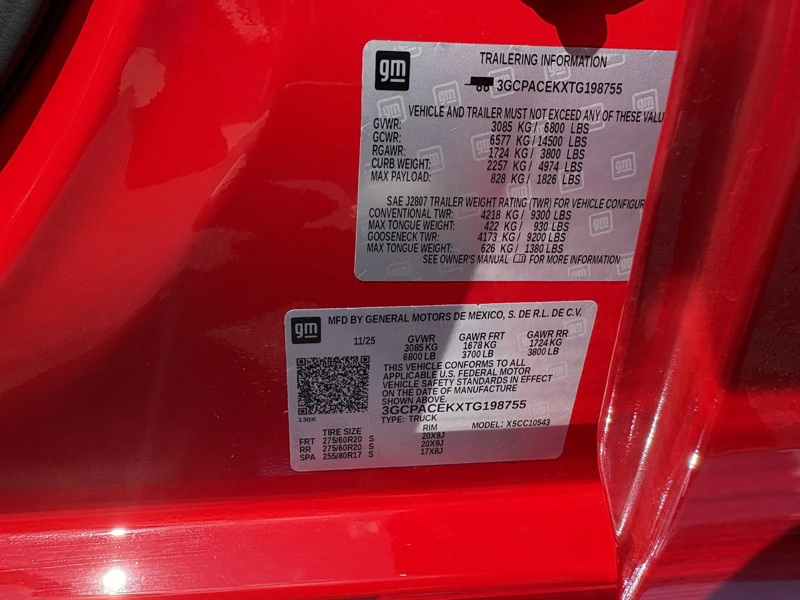 Used 2026 Red Hot Chevrolet LT image 17
