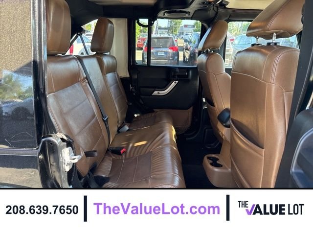 Used 2011 Black Jeep Unlimited Sahara image 16