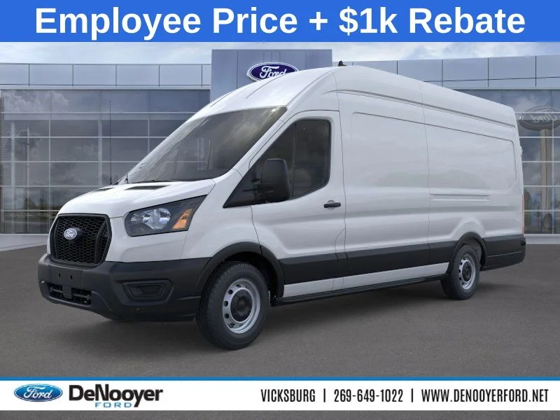 New 2026 Oxford White Ford Cargo Van image 1