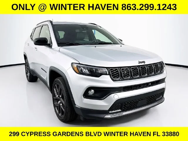 New 2026 Silver Jeep Latitude image 1