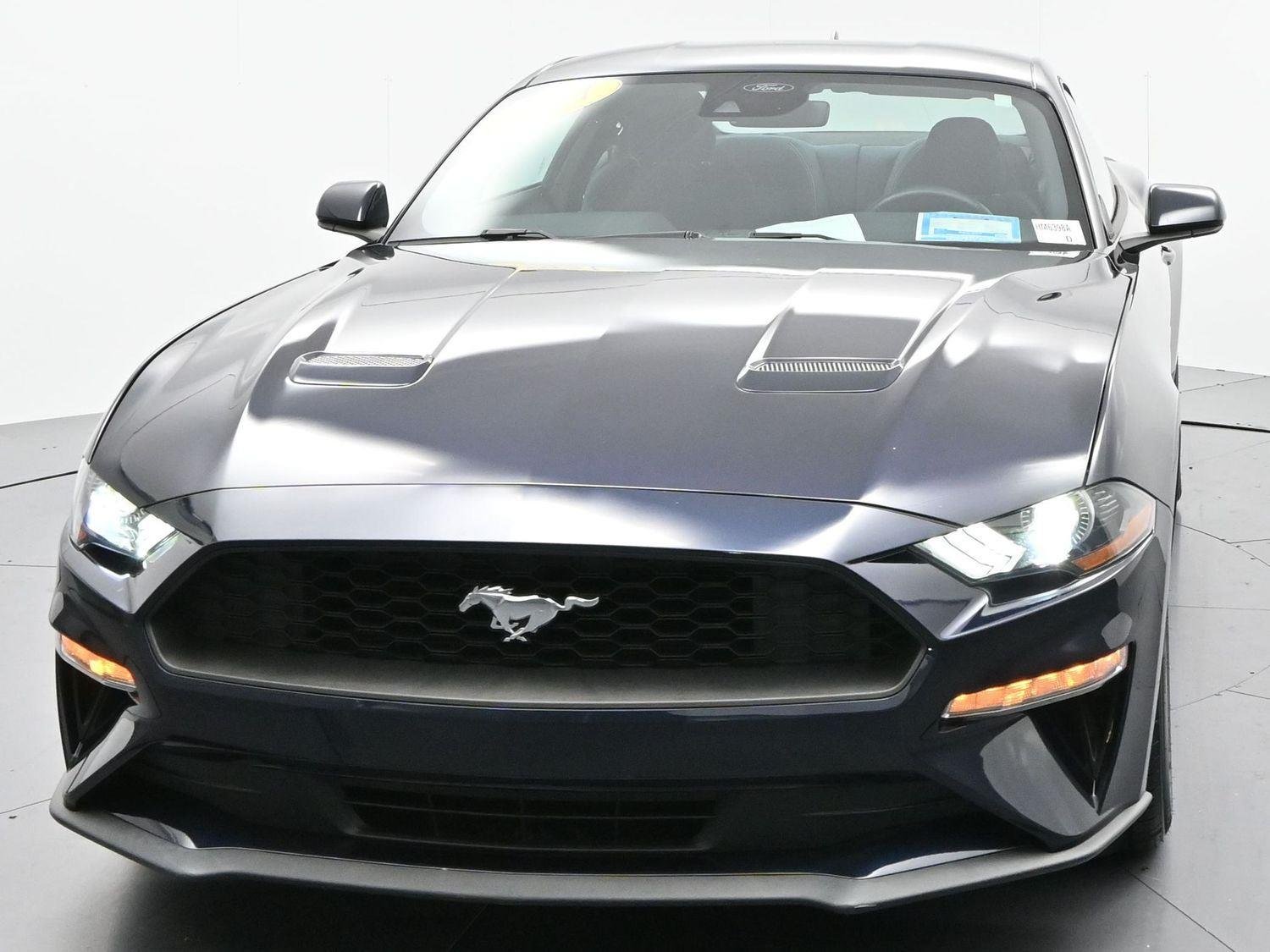Used 2021 Antimatter Blue Ford EcoBoost image 2