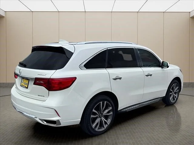 Used 2019 White Acura 3.5L Advance Pkg w/Entertainment Pkg image 3
