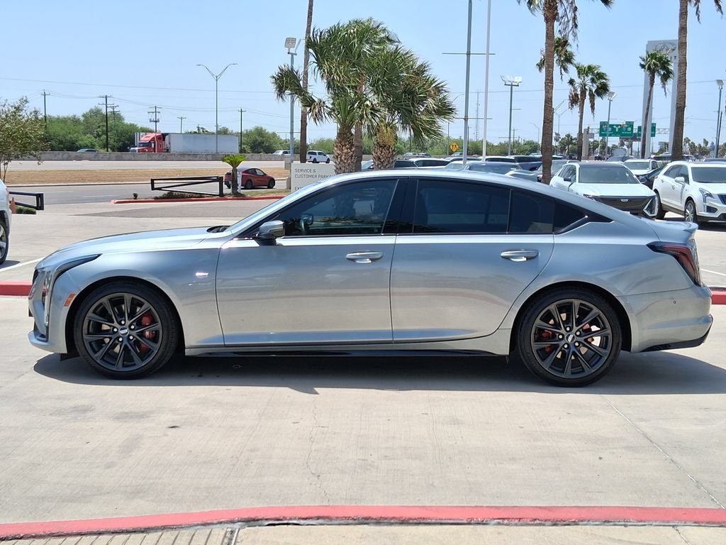 Used 2025 Argent Silver Metallic Cadillac Sport image 3