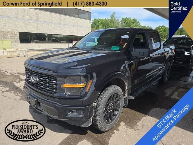 Used 2024 Agate Black Metallic Ford STX image 7