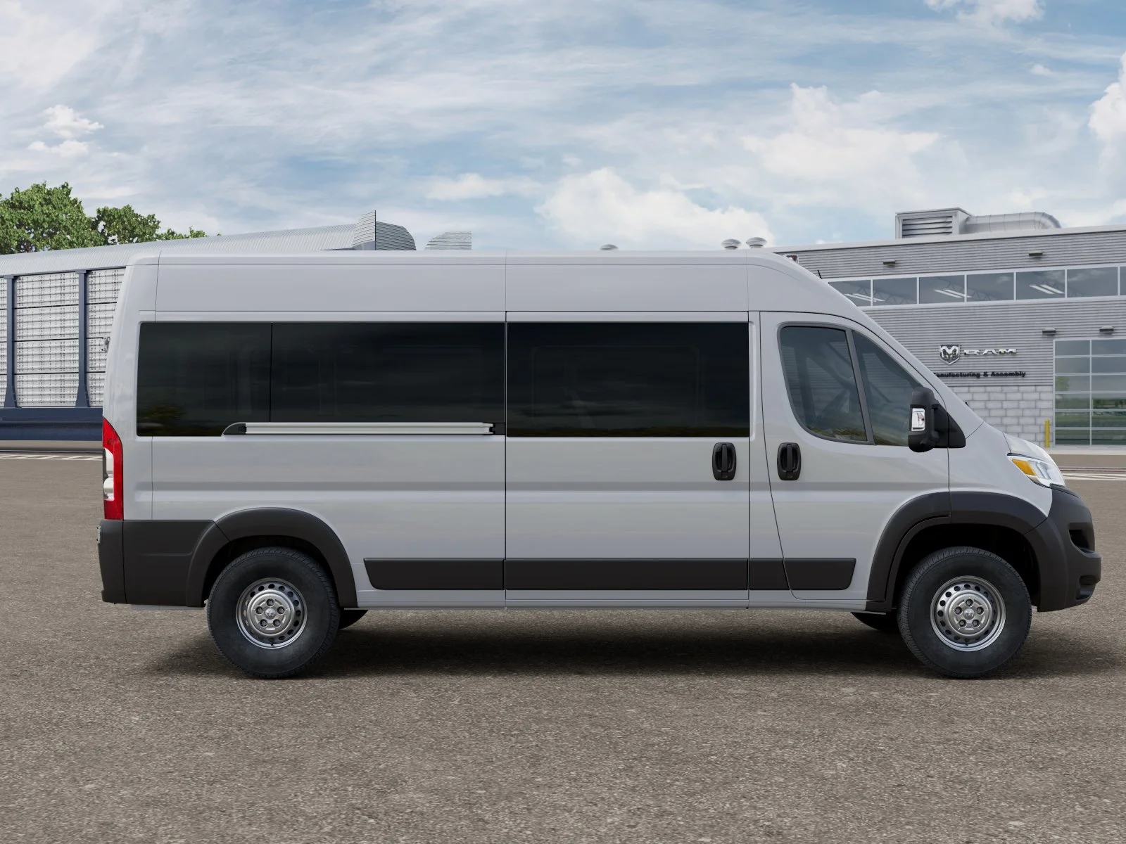 New 2026 Bright White Clear-Coat Exterior Paint RAM Tradesman image 12