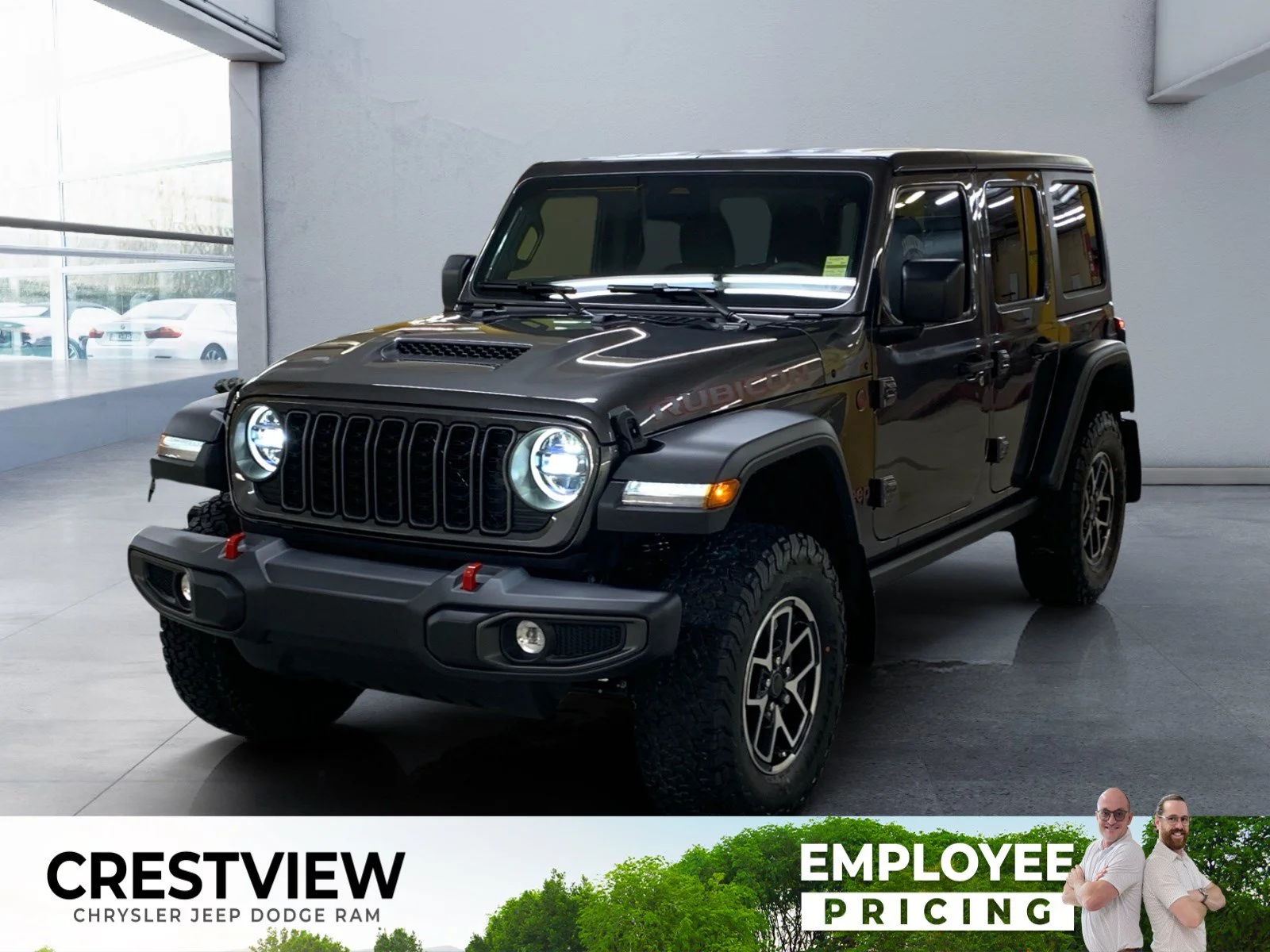 New 2026 Granite Crystal Metallic Jeep Rubicon image 1