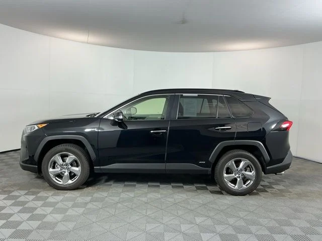 Used 2020 Midnight Black Metallic Toyota Limited image 8