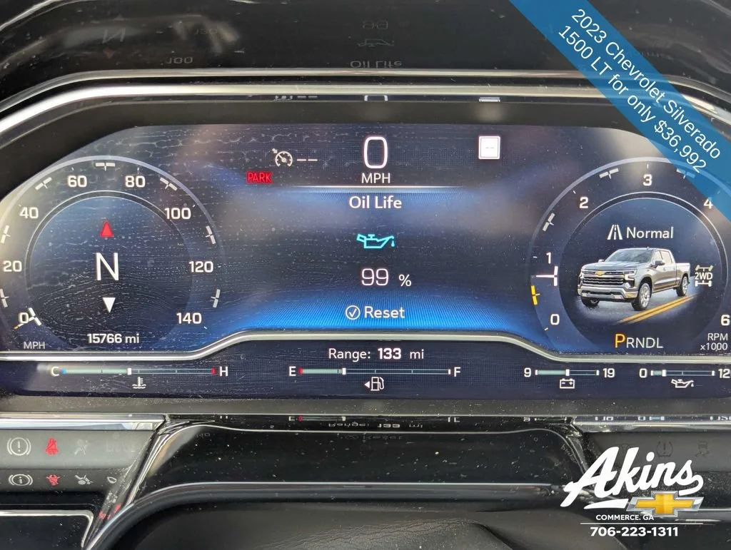 Used 2023 STERLING GRAY METALLIC Chevrolet LT image 24