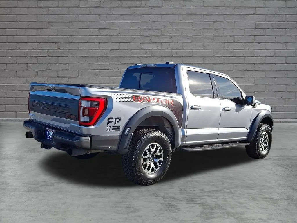 Used 2021 Iconic Silver Metallic Ford Raptor image 12