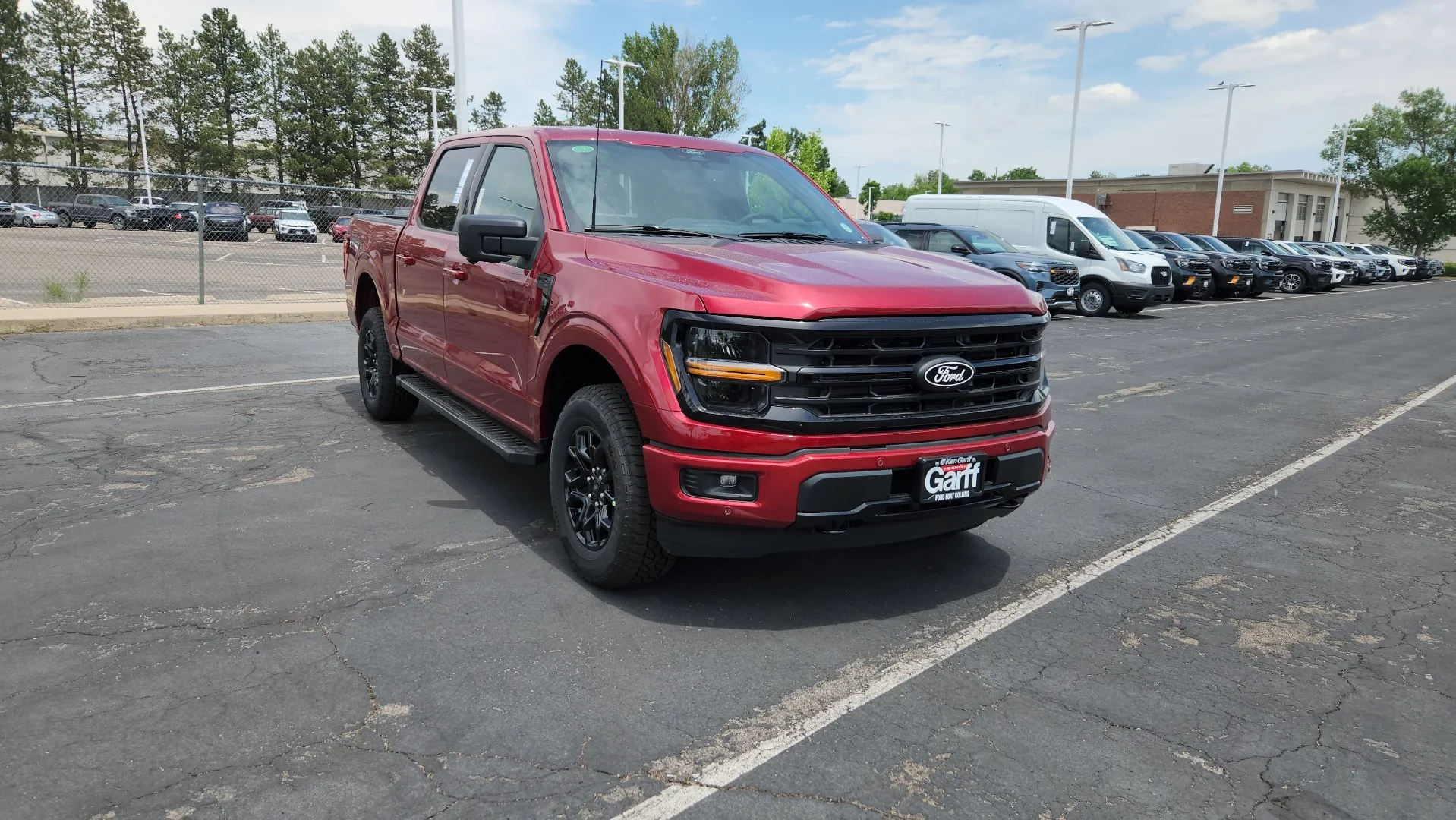 New 2026 Ruby Red Metallic Tinted Clearcoat Ford XLT image 20