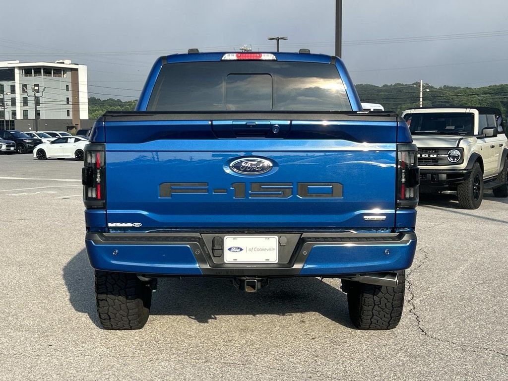 Certified Used 2023 Atlas Blue Metallic Ford Lariat image 5