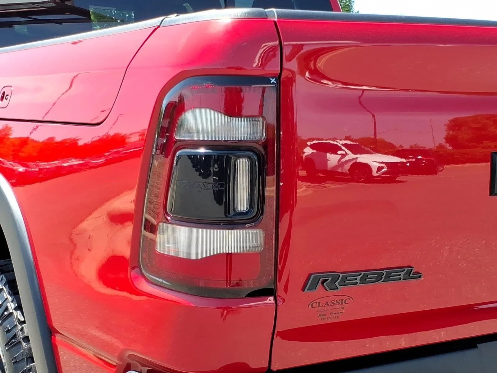 Used 2023 Flame Red Clearcoat Ram Rebel image 16