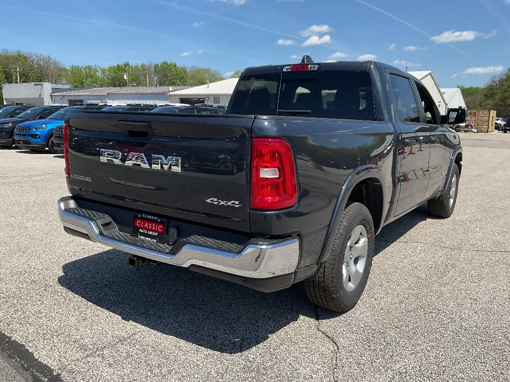 New 2026 Forged Blue Metallic RAM Big Horn Crew Cab 4x4 5