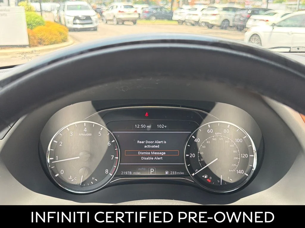 Certified Used 2023 Moonstone White INFINITI Sensory image 23