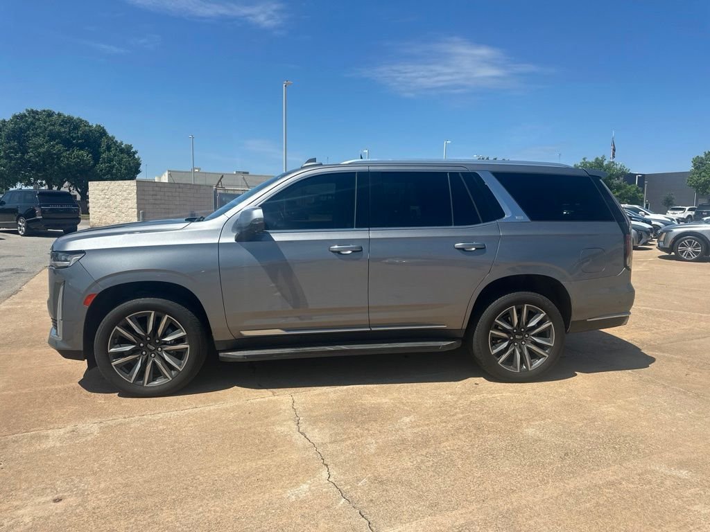 Used 2021 Gray Cadillac Premium Luxury image 2