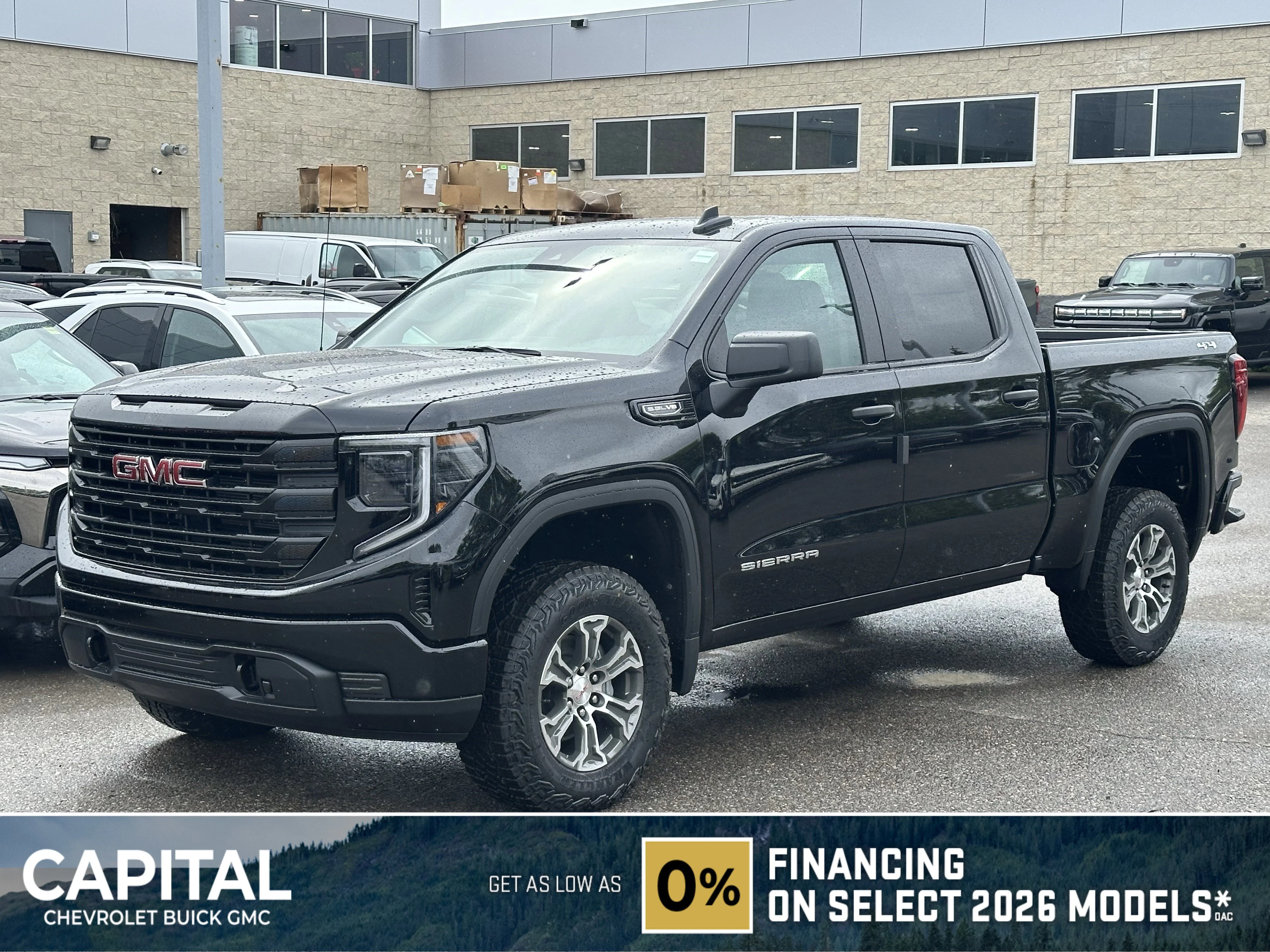 New 2026 Onyx Black GMC Pro image 1