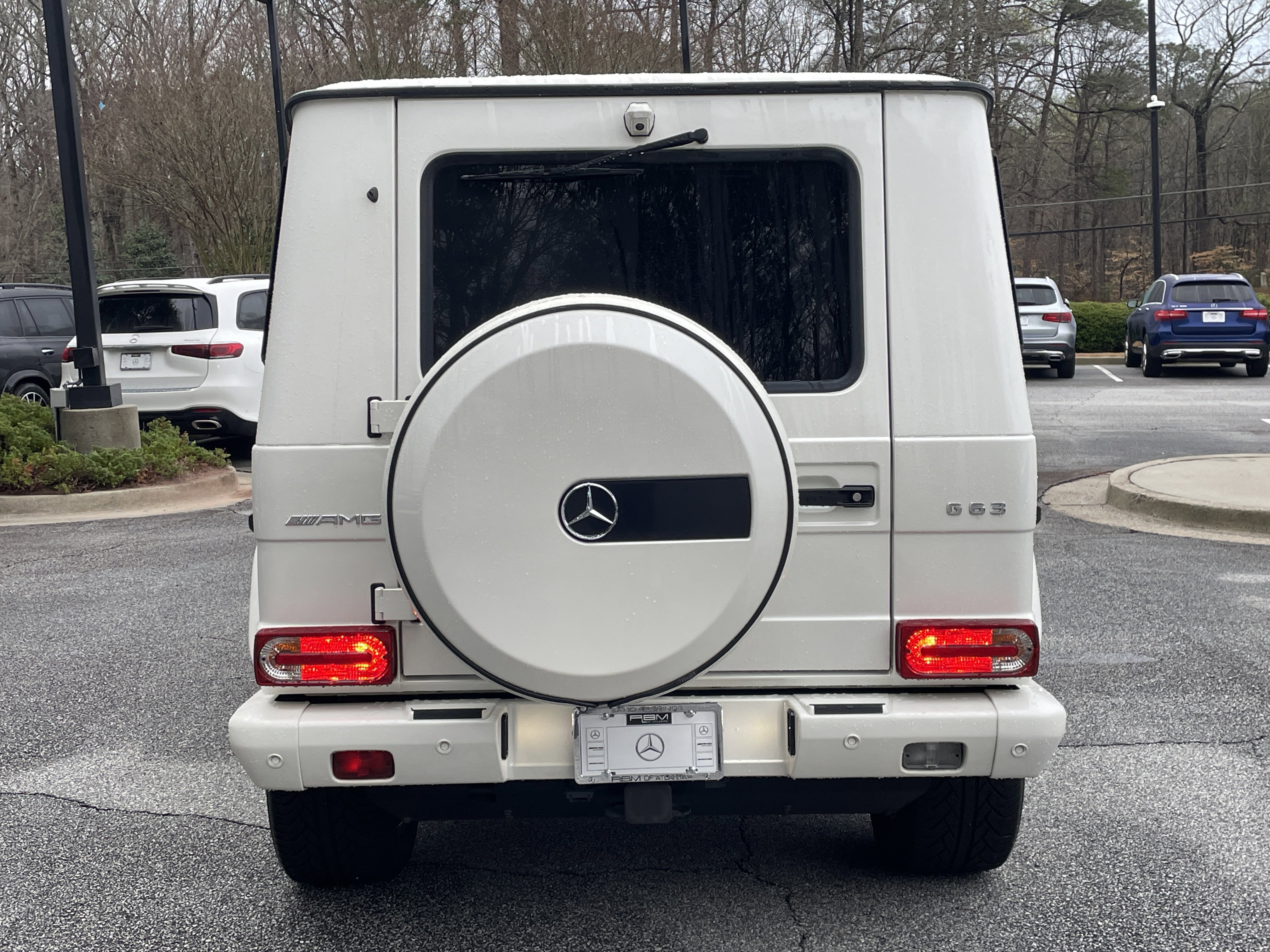 Used 2017 designo® Mystic White Metallic Mercedes-Benz AMG® G 63 4MATIC® SUV image 7