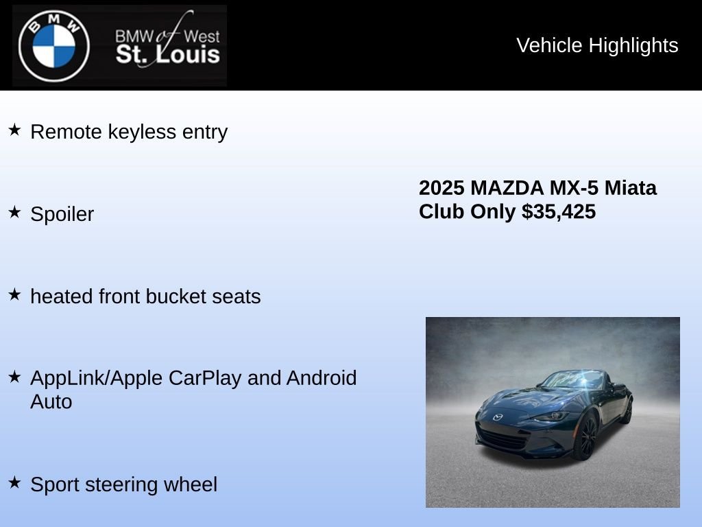 Used 2025 Blue Mazda Club image 8