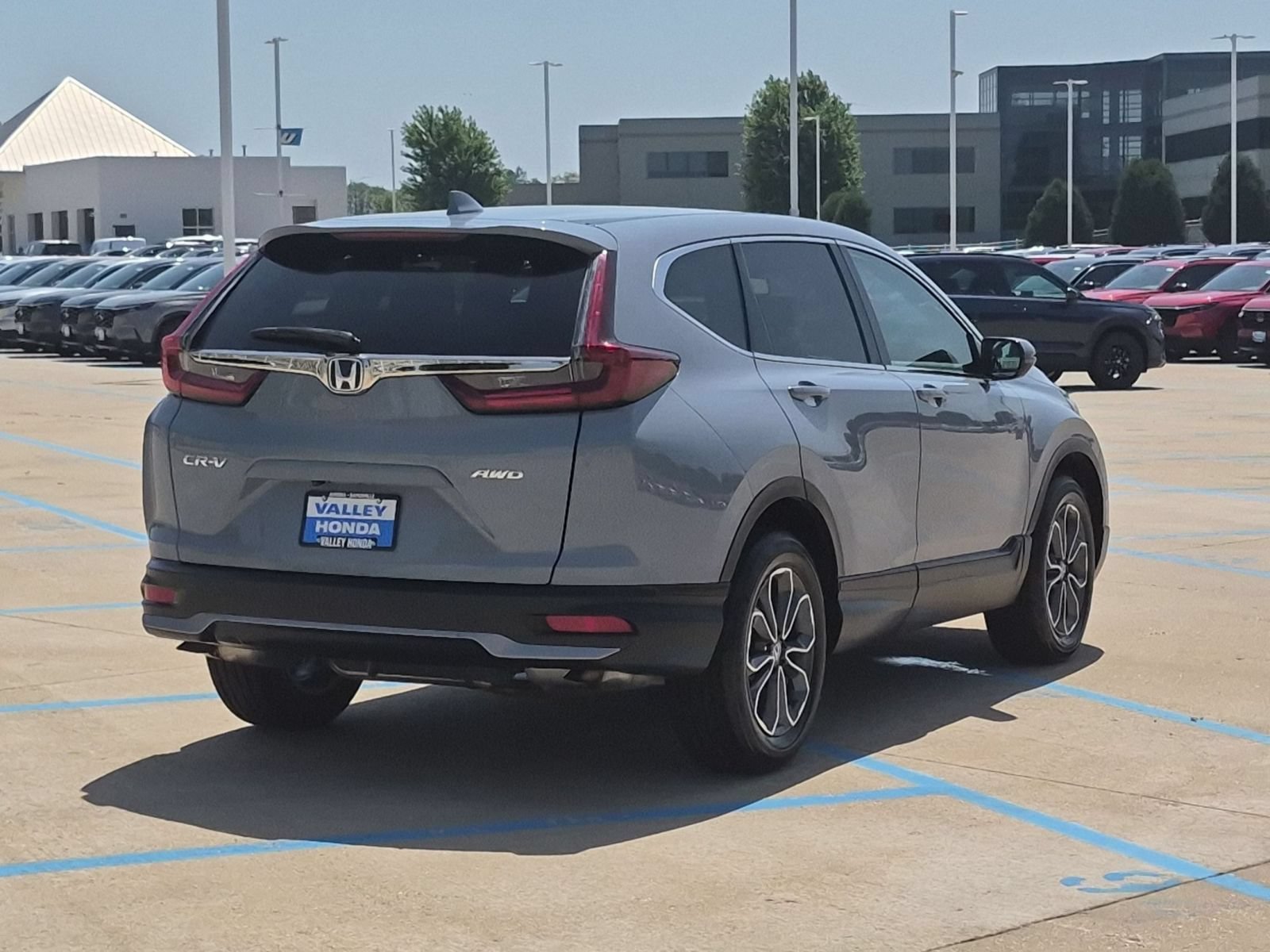 Certified Used 2021 Gray Honda EX-L image 6